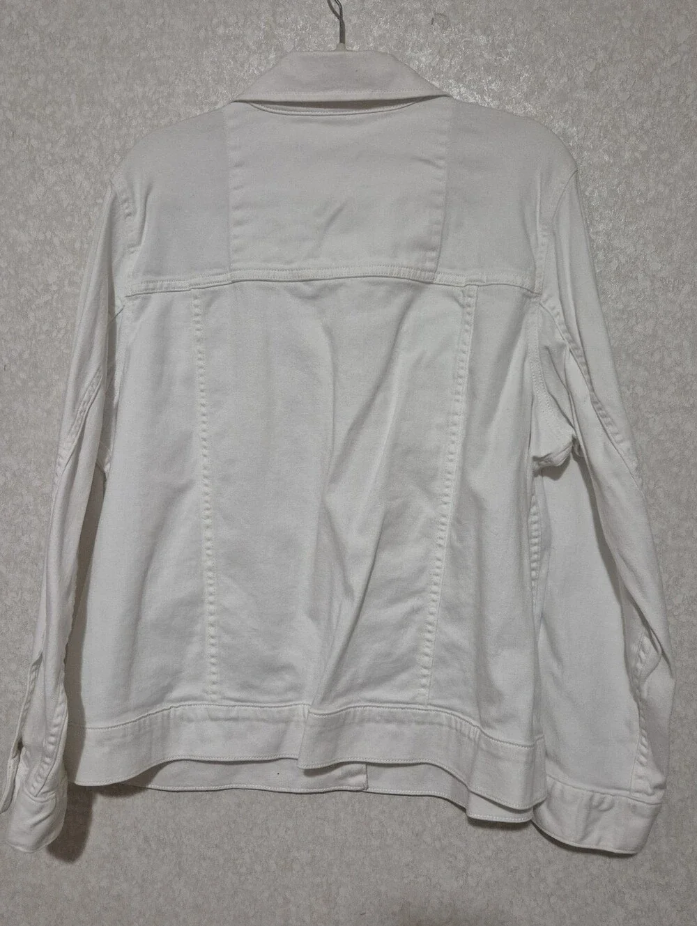 Michael Kors White Denim Button-Front Jacket..Size:2X. Vintage..Y2K